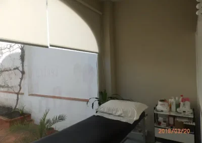 cama de tratamiento de estetica